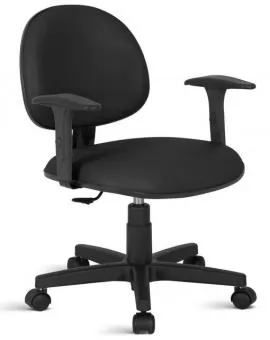 Cadeira   Executiva Giratória Com Lamina  Com Braço Digitador - Código 7